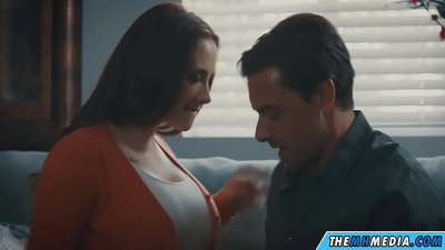 Romantic sex with a good busty mum